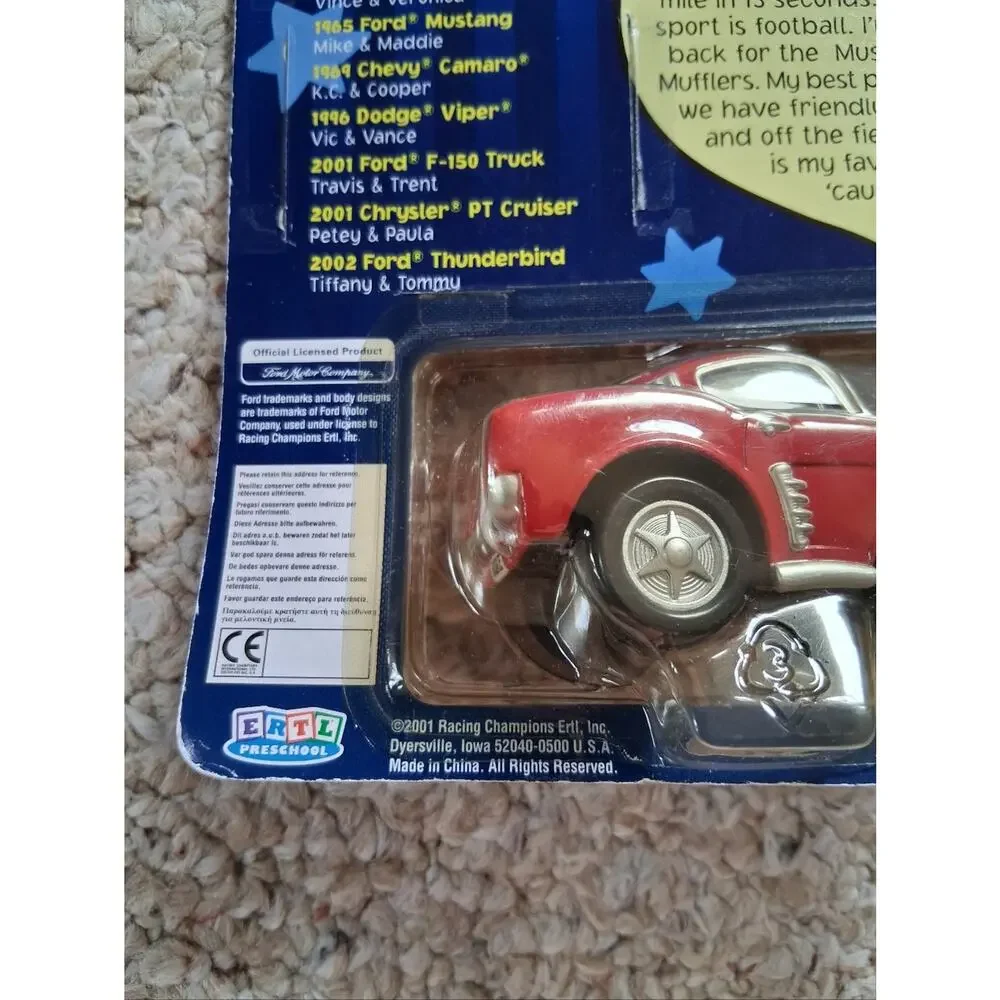 NWT Ford Little Muscle Vintage Die Cast Metal Car 1965 Mustang Mike